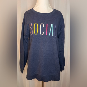 Wild‎ fox statement crewneck